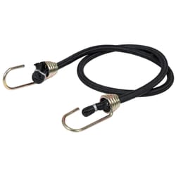 Keeper Black Bungee Cord 32 in. L X 0.374 in. 1 pk