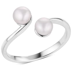 Montana Silversmiths Women's Pure Perfection Pearl Wrap Silver Ring