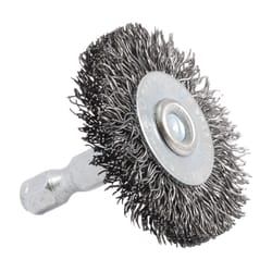 Forney 1-1/2 in. Crimped Wire Wheel Brush Metal 6000 rpm 1 pc