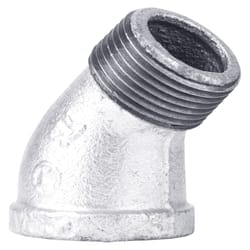 STZ Industries 1-1/4 in. FIP X 1-1/4 in. D MIP Galvanized Malleable Iron 45 degree Street Elbow