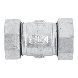 STZ Industries 1/2 in. Compression X 1/2 in. D Compression Galvanized Malleable Iron 3 in. L Couplin