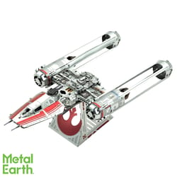 Metal Earth Y-Wing Fighter 3D Model Kit Multicolored