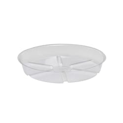 Bond 2.5 in. H X 10 in. D Plastic Plant Saucer Clear