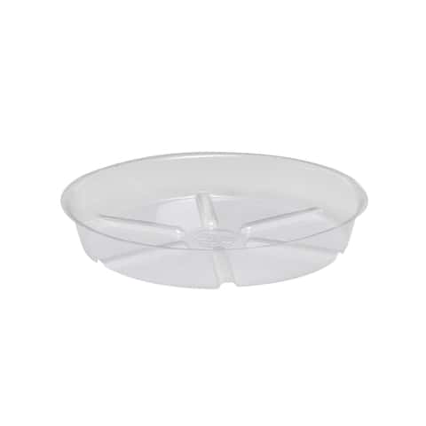 Bond 2.5 in. H X 8 in. D Plastic Plant Saucer Clear