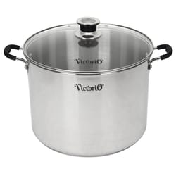 VKP Brands Kitchen Crop Wide Mouth Multi-Use Canner 20 qt 1 pk Silver