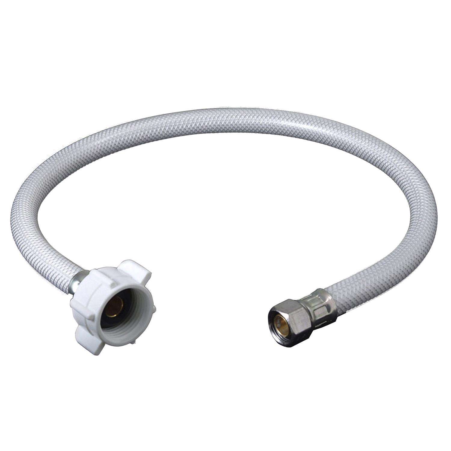 BrassCraft Speedi Plumb 3/8 in. Compression X 7/8 in. D Ballcock 12 in. PVC Supply Line Ace