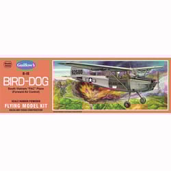 Guillow's Cessna Bird Dog Glider Flying Model Kit Brown