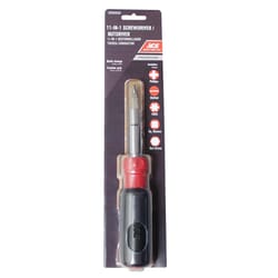 Ace 11-in-1 Screwdriver/Nut Driver 8 in.