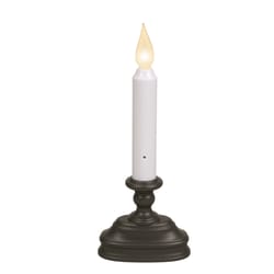 Xodus Innovations Aged Bronze/Ivory None Scent Window Candles Flameless Flickering Candle