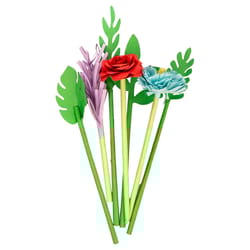 Kikkerland Hector Serrano Crafters Paper Flowers Multicolored