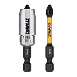 DeWalt FlexTorq Phillips 2-1/4 in. L #2 Screwdriver Bit Steel 3 pc