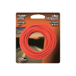 Coleman Cable 33 ft. 18 Ga. Primary Wire Red