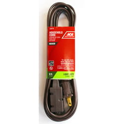 Ace Indoor 9 ft. L Brown Extension Cord 16/2 SPT-2