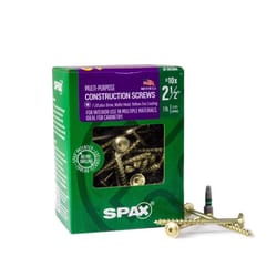 SPAX Multi-Material No. 10 in. X 2-1/2 in. L T-20+ Wafer Head Serrated Construction Screws