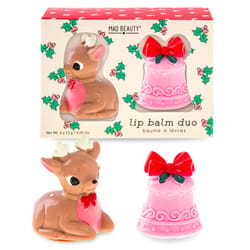 Mad Beauty Retro Christmas Lip Balm Duo 2 pc