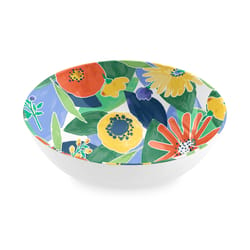 TarHong Multicolored Melamine Midsummer Floral Cereal Bowl