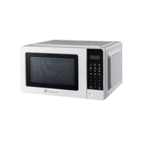 Commercial Chef 0.7 Cu. Ft. Small Countertop Microwave With Mechanical  Control, White