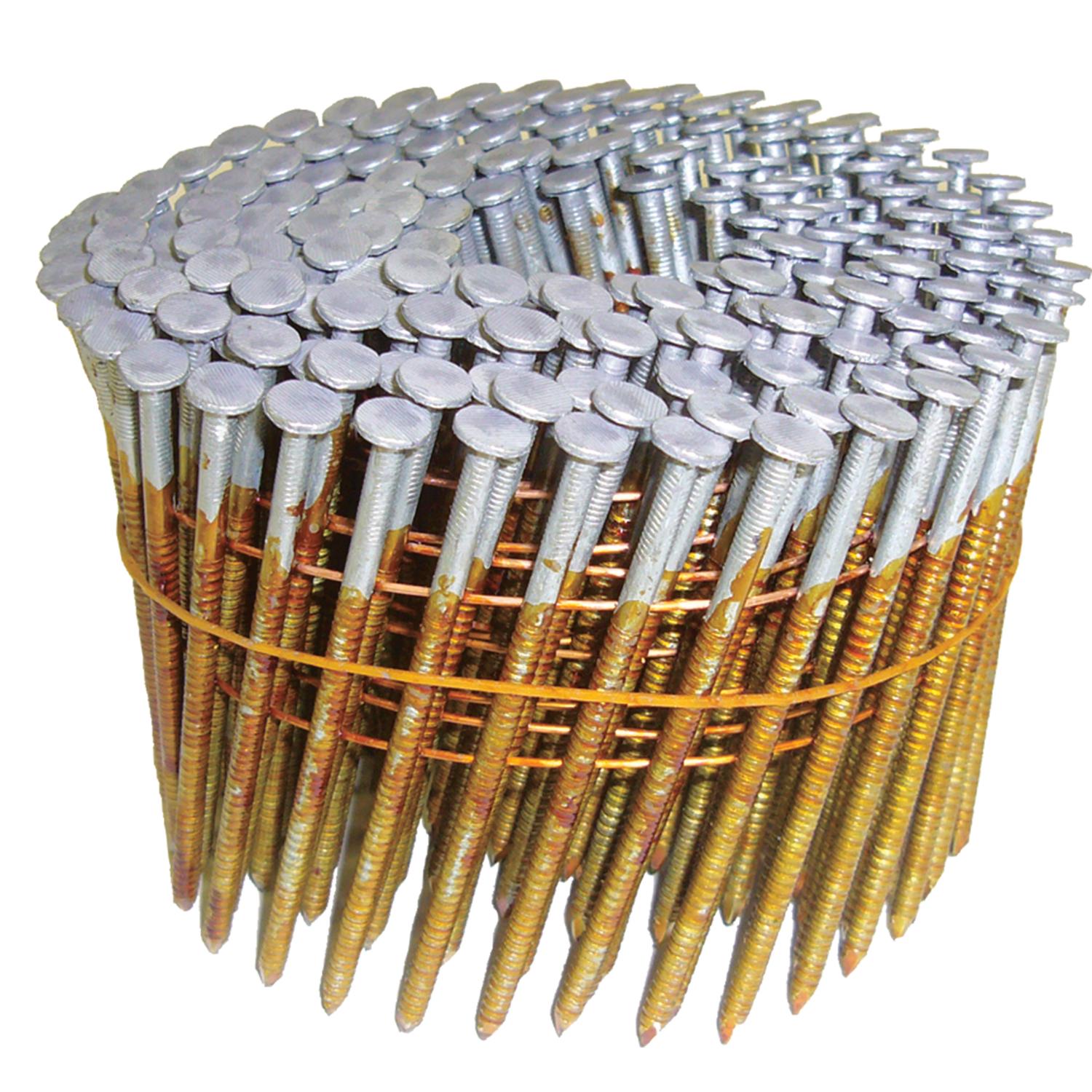 Metabo HPT 2-3/8 in. Wire Coil Hot-Dip Galvanized Framing Nails 15 deg 2700 pk