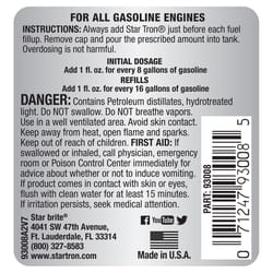 Star Brite Star Tron Gasoline Fuel Treatment 8 oz