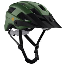 Retrospec Rowan Matte Forest Green Mountain Polycarbonate Bicycle Helmet