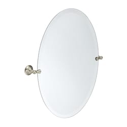 NuBrilliance As Seen On TV 7 in.W Flexible LED Vanity Mirror Silver