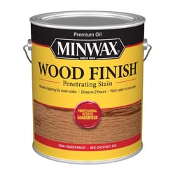 Minwax Wood Finish Semi-Transparent Red Chestnut Oil-Based Penetrating Stain 1 gal