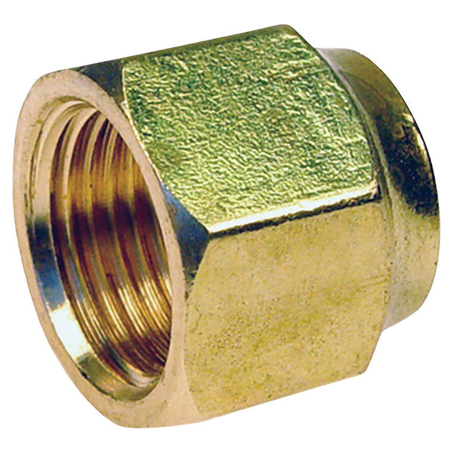 5/8 in. Flare X 1/2 in. D CTS Brass Flare Nut Ace Hardware