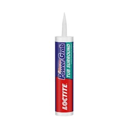 Loctite Power Grab Tub Surrounds Synthetic Latex Construction Adhesive 10 oz