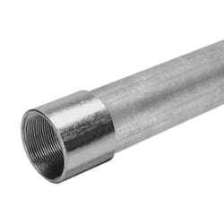 Allied Moulded 2-1/2 in. D X 10 ft. L Galvanized Steel Electrical Conduit For IMC