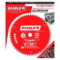 Diablo 6-1/2 in. D X 5/8 in. TiCo Hi-Density Carbide Circular Saw Blade 54 teeth 1 pk