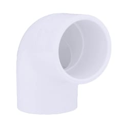 Charlotte Pipe Schedule 40 1-1/4 in. Slip X 1-1/4 in. D Slip PVC Elbow 1 pk