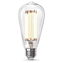 Feit ST19 E26 (Medium) Filament LED Bulb Daylight 60 Watt Equivalence 2 pk