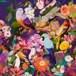 Ravensburger Art & Soul: Bird Watching Puzzle Multicolored 750 pc
