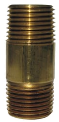 JMF Company 3/4 in. MPT 3/4 in. D MPT Brass Nipple 2 in. L