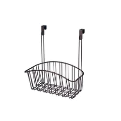 Spectrum Contempo 6 in. L X 10.25 in. W X 11.25 in. H Brown Storage Basket