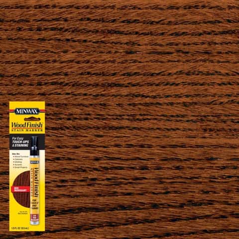 Minwax Wood Finish Stain Marker Semi-Transparent Red Mahogany Oil