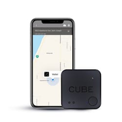 Cube Bluetooth Tracker Metal/Plastic 1 pk