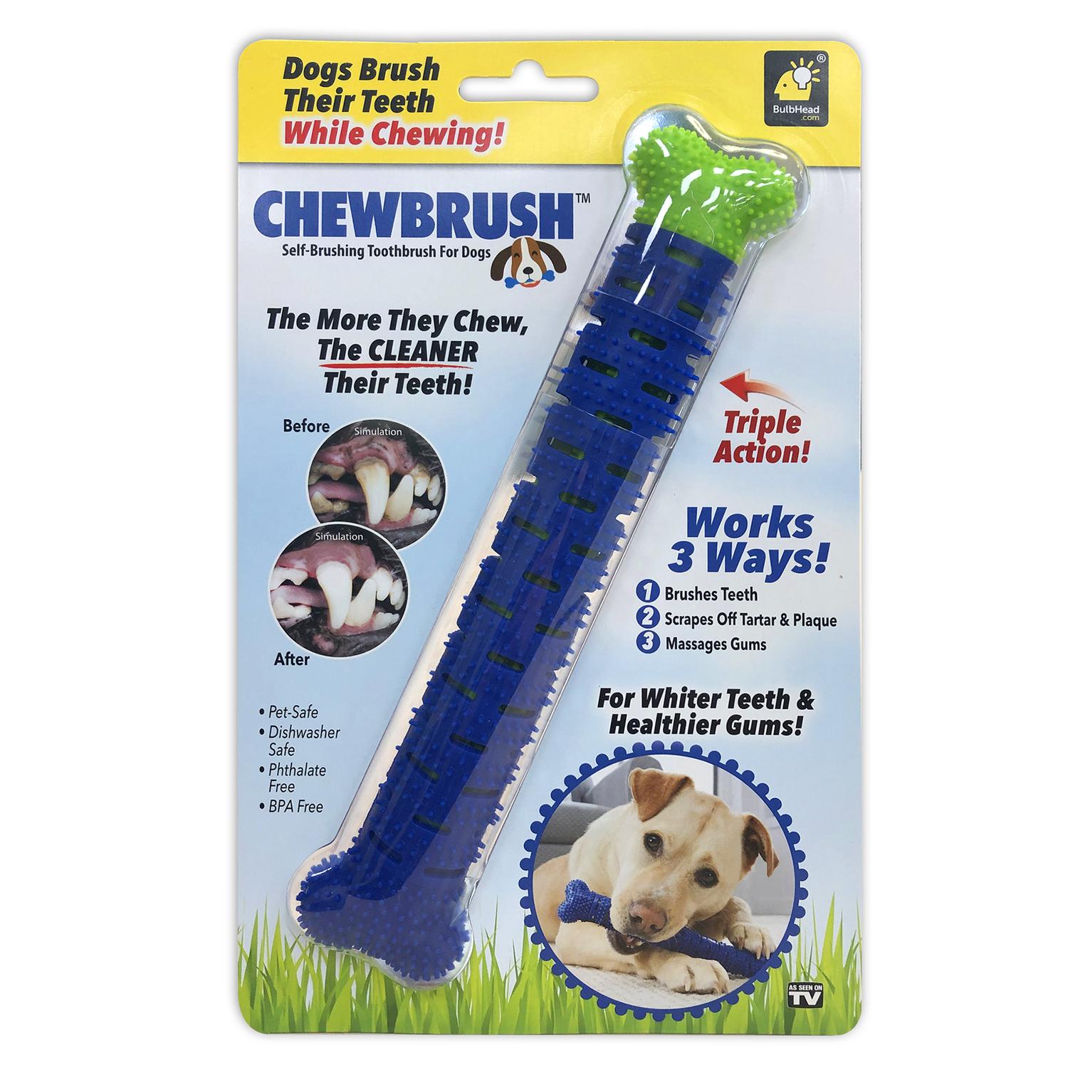 self brushing toothbrush