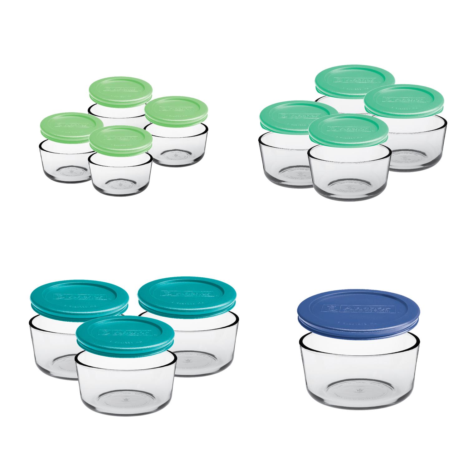 Anchor Hocking Clear Food Storage Container Set 12 pk Sansujyuku sansujyuku.com