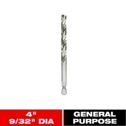 Diablo Snap-Lock Plus 1/4 in. High Speed Steel 2-3/8 in. L Hole Saw Pilot Bit