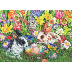 Cobble Hill Easter Bunnies Jigsaw Puzzle 350 pc