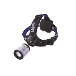 Police Security MORF 300 lm Black LED Head Lamp AA Battery