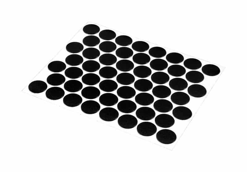 Prime-Line Round Plastic Screw Hole Cover 9/16 in. Dia. x 0.25 in. L 53 ...