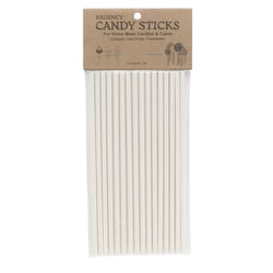 Regency White Plastic Candy/Cake Sticks