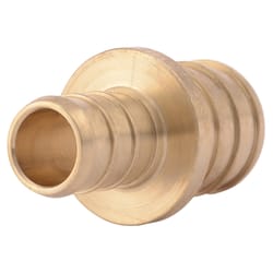 SharkBite 1/2 in. Barb X 3/4 in. D Barb Brass Coupling