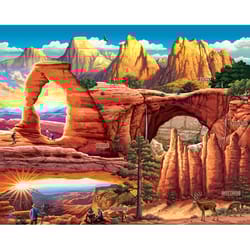 Boardwalk National Parks Utah's 5 Jigsaw Puzzles Multicolored 500 pc