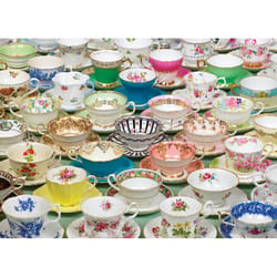 Cobble Hill Teacups Jigsaw Puzzle 1000 pc