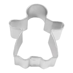 R&M International Corp 2 in. W X 2 in. L Mini Gingerbread Girl Cookie Cutter Silver 1 pc