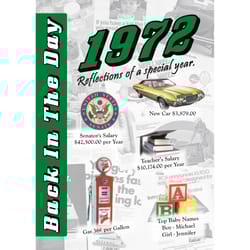 Back In The Day 1972 Reference Book