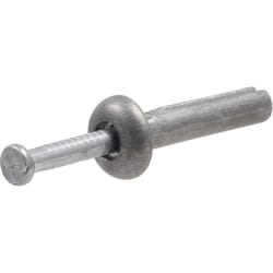 HILLMAN 3/16 in. D X 7/8 in. L Steel Mushroom Head Hammer Drive Anchor 100 pk